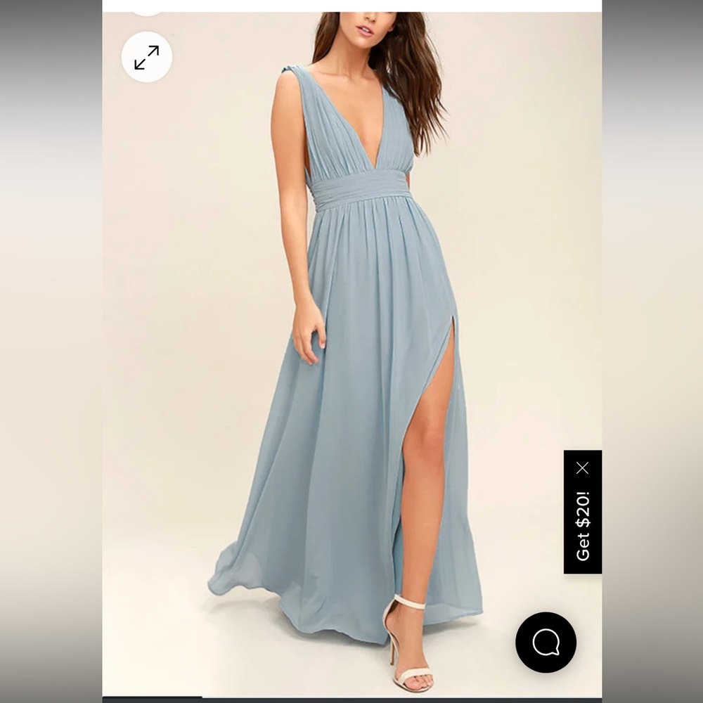 Lulu’s Heavenly Hues NAVY Maxi Dress